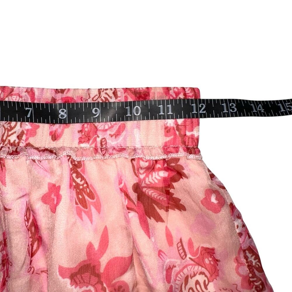 NWT Hello Molly Swish It Pink Floral Mini Skirt SMALL - Picture 7 of 8